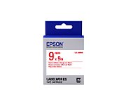 Epson Label Cartridge Standard LK-3WRN Red/White 9mm (9m)_1