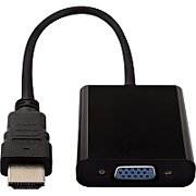 HDMI TO VGA ADAPTER BLACK/HDMI1.4 TO VGA VIDADPTR 1080PFHD_1