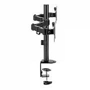 DUAL MONITOR CLAMP DESK MOUNT/81CM/32IN DISPLAYS W/ GROMMET_2