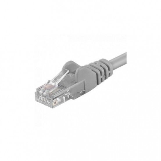 Patchcord UTP RJ45-RJ45 Cat.5e, LSZH, 5m, gri - EMTEX  UTP-5E-5-G-LSZH-EMT  (timbru verde 0.18 lei)