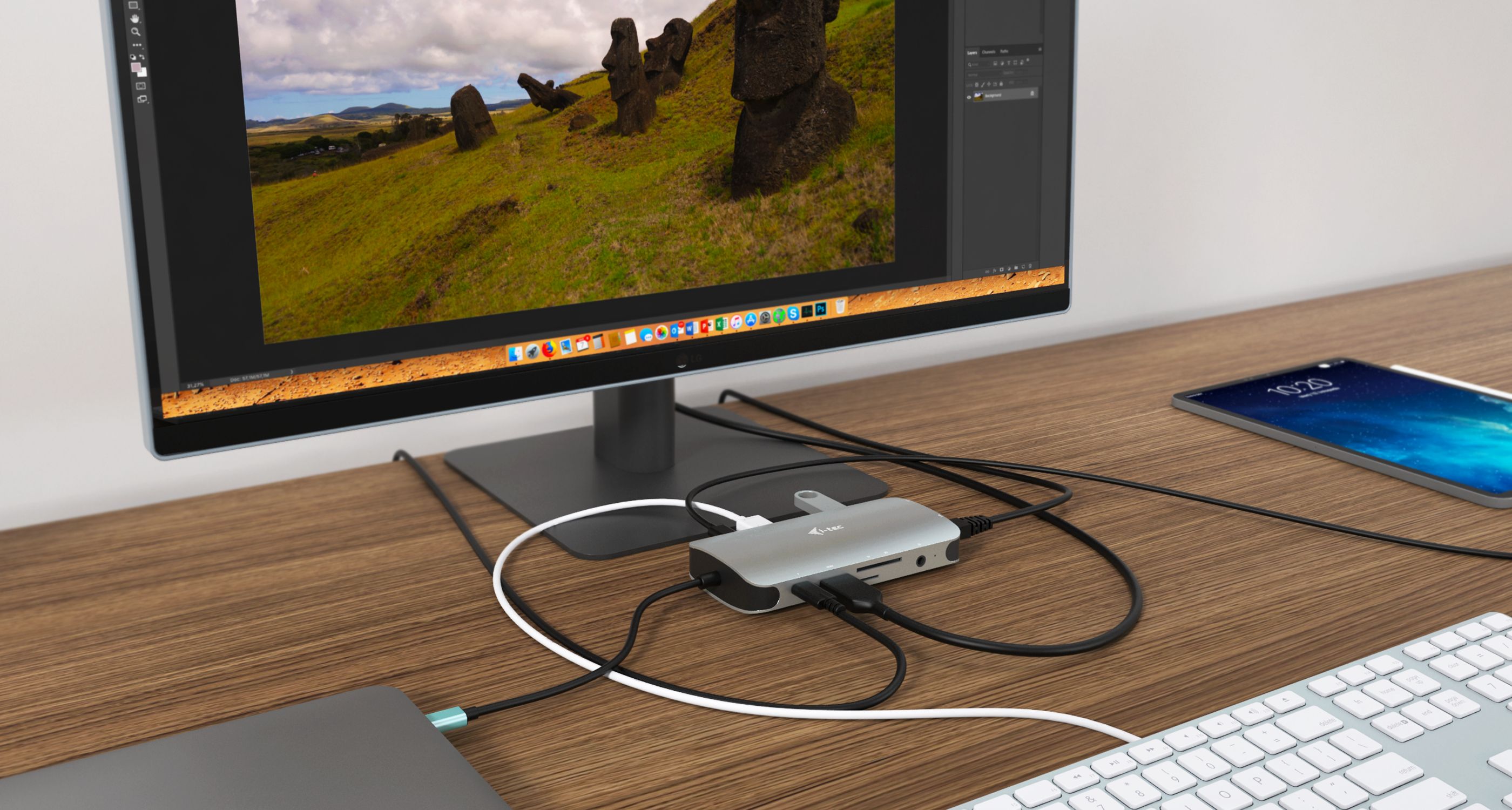 I-TEC USB-C NANO DOCK HDMI/VGA/DOCK ST. HDMI/VGA LAN + PD 100W_9