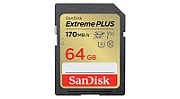 EXTREME PLUS 64GB SDXC MEMORY/CARD 170MB/S 80MB/S UHS-I CL. 10_1