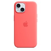 IPHONE 15 SILICONE CASE/WITH MAGSAFE - GUAVA_1