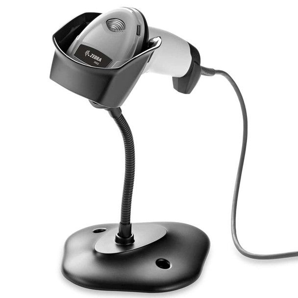 DS2208-SR BLACK WITH STAND COILED USB KIT