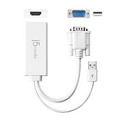 VGA TO HDMI VIDEO AUDIO ADAPTER/