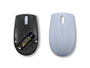 Lenovo 300 Wireless Compact Mouse Frost Blue, Tip: Standard, Rezolutie (dpi): 1000 dpi, Butoane/rotite, 3, Interfata mouse/ Tehnologie: Wireless, Interfata receiver, dongle USB 2.4GHz, Culoare: Albastru, Dimensiune (mm): 97.91 x 57.99 x 32.53 mm, Greutate: 52g, Garantie: 1 an