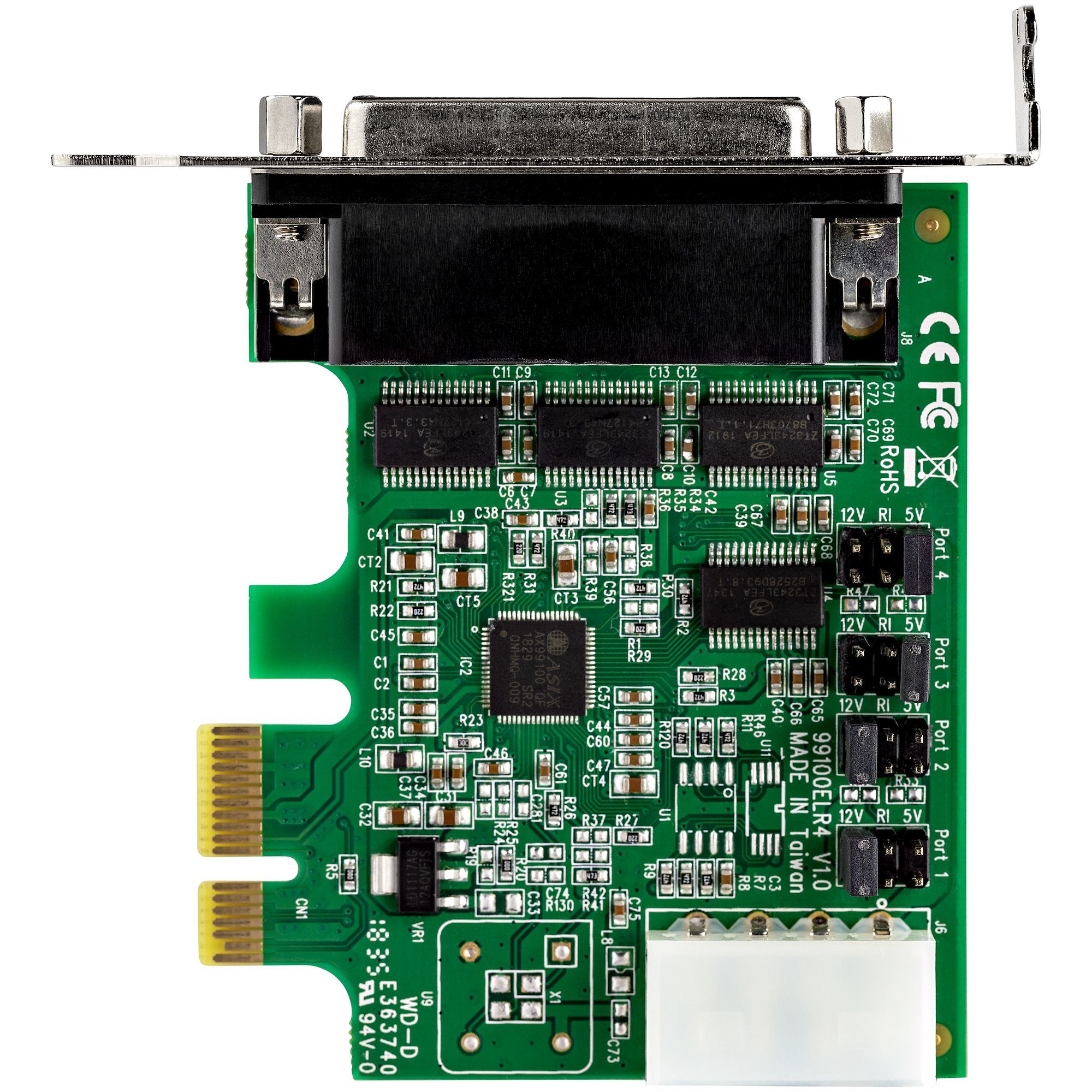 4 PORT PCIE RS232 SERIAL CARD/._7