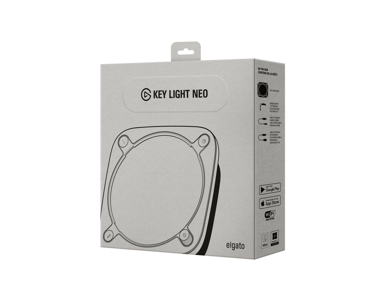 Lampa Streaming Key Light Neo, Wi-Fi, Alb_6