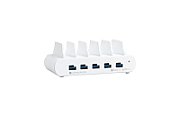 5 PORT USB AND USB-C MULTIPLE/TABLET CHARGING STATION WHITE_1