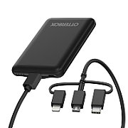 POWER BANK BUNDLE 5K MAH USB A/AND MICRO 10W + 3-1 CBL 1M BLACK_1