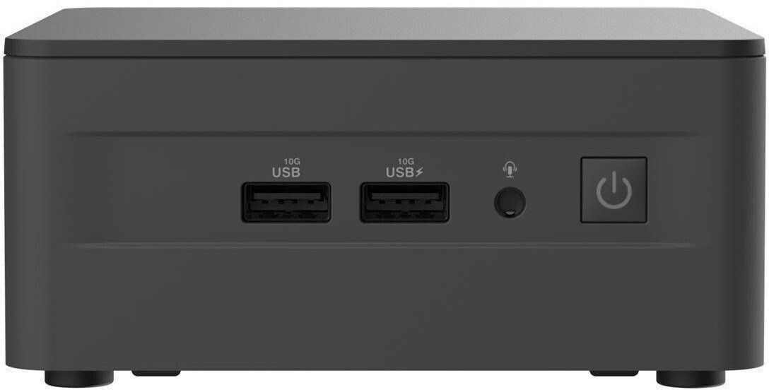 Mini PC Asus NUC 13 Pro 90AR00C1-M000B0, Intel 1340P (12C / 16T, 3.4 - 4.6 GHz, 64 W), Intel Iris Xe Graphics, Negru
