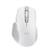 Mouse Trust Ozaa+, wireless RF 2.4GHz, bluetooth, conectivitate USB 1.1, 2.0, 3.0, rezolutie maxima 3200 DPI, alb_1