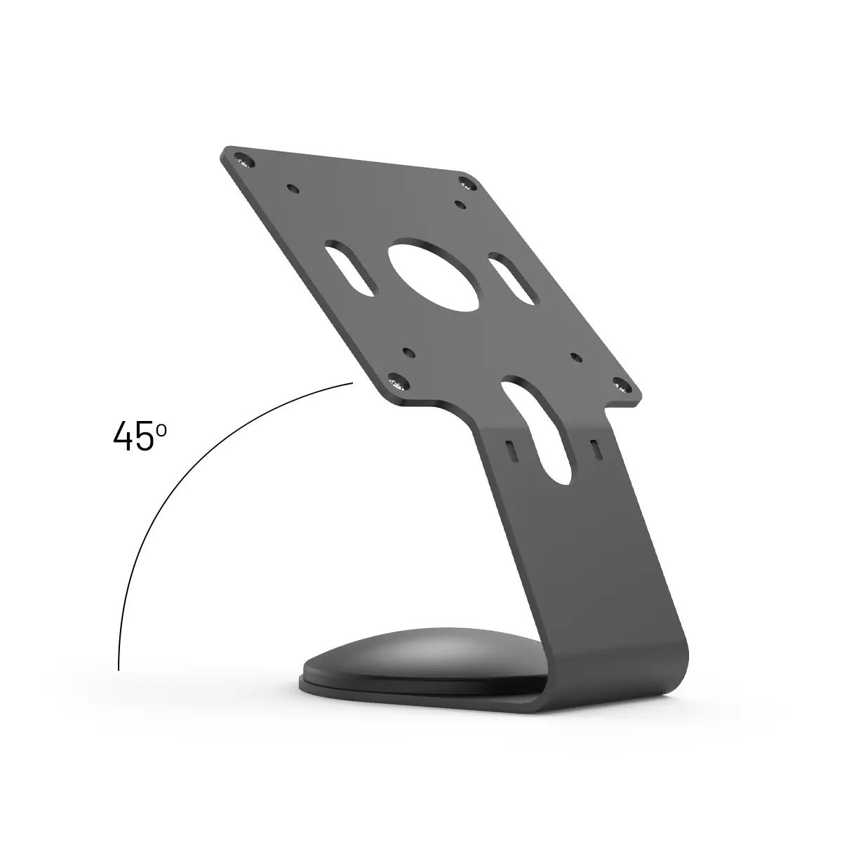 VESA FIXED 45 DEGREE CORE/COUNTER STAND OR WALL MOUNT BLK_6