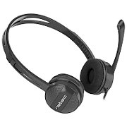 NATEC NSL-1295 Natec HEADSET CANARY WITH MICROPHONE BLACK_1