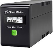 POWERWALK VI 600 SW FR UPS Power Walker Line-Interactive 600VA 2x PL 230V, PURE SINE, RJ11/RJ45,USB,LCD_1