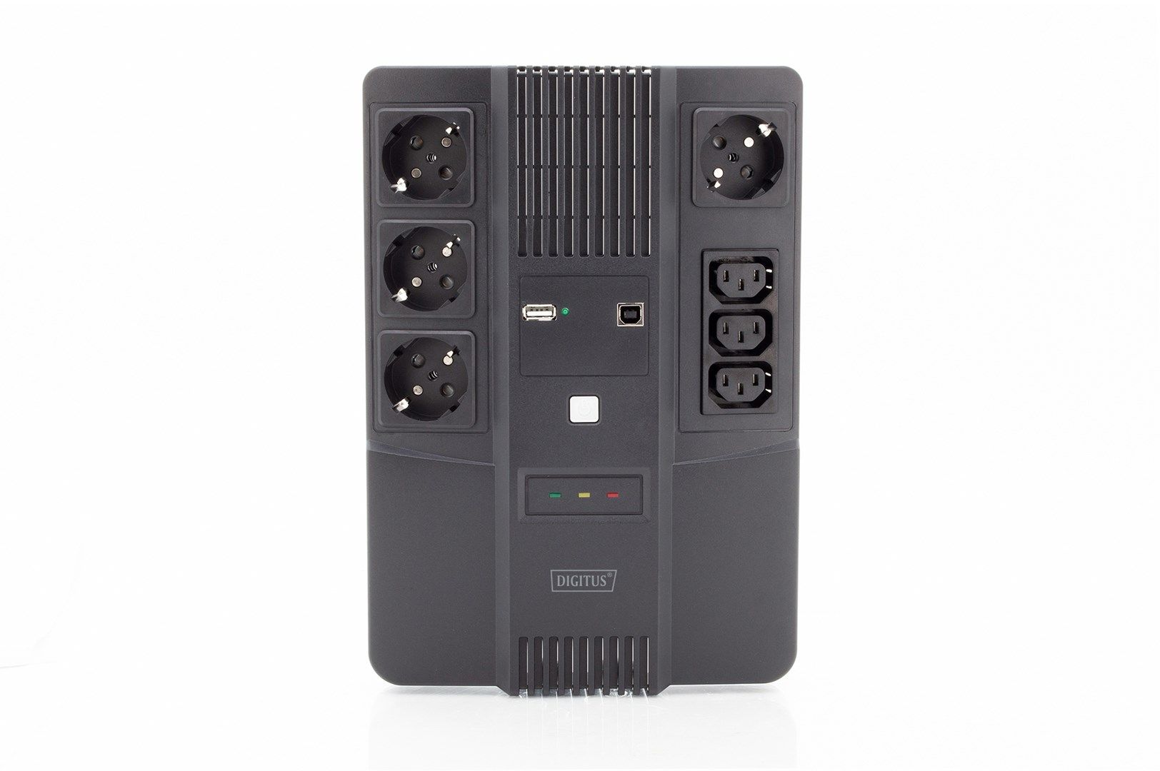 DIGITUS DN-170110 DIGITUS UPS Line-Interactive 600VA/360W AVR 4xSCHUKO 3xIEC C13 1xUSB A/B RJ45_4