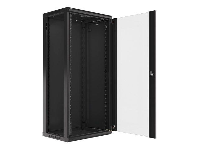 LANBERG WF01-6427-10B Lanberg wall-mounted rack 19 demounted flat pack 27U/600x450mm black_8