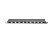 LANBERG PPS6-0024-B Lanberg Patch Panel 24 port 0.5U, cat. 6, shielded, black_5