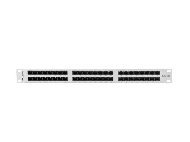 LANBERG PPU5-1048-S Lanberg Patch Panel 48 port 1U, cat. 5e, grey_6