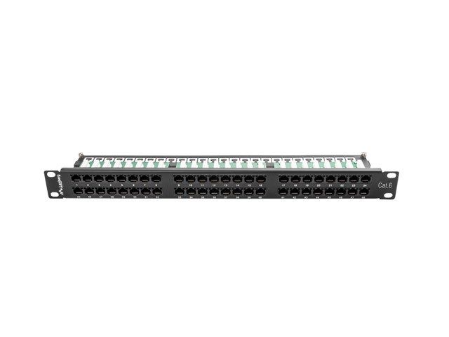 LANBERG PPU6-1048-B Lanberg Patch Panel 48 port 1U, cat. 6, black_2