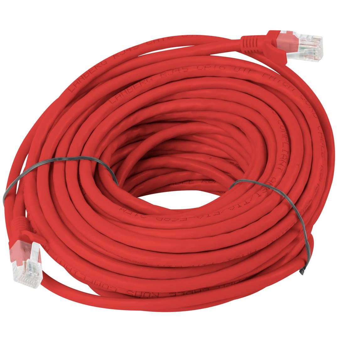 LANBERG PCU6-10CC-1500-R Lanberg Patchcord RJ45 cat. 6 UTP 15m red_2