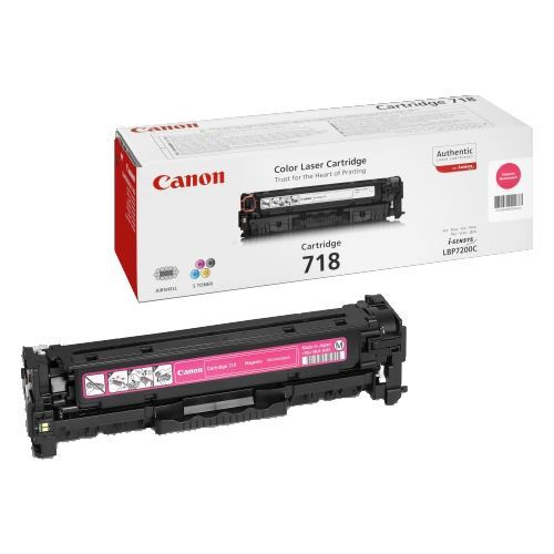 Toner Canon CRG718M, magenta, capacitate 2900 pagini, pentru LBP-7200Cdn_2