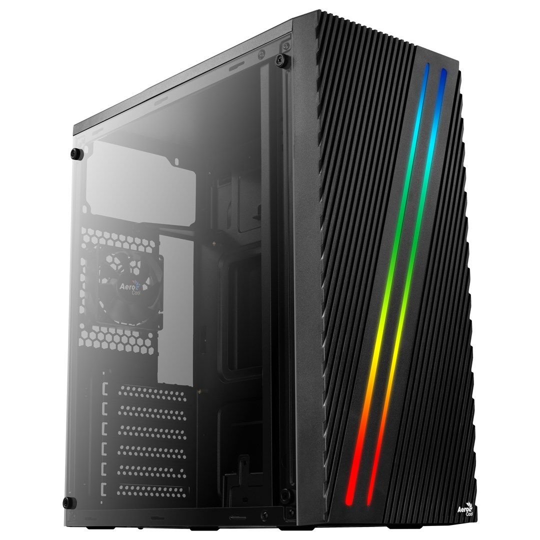 AEROCOOL AEROPGSSTREAK-A-BKRG Carcasa ATX Aerocool STREAK RGB USB 3.0 - DOUBLE RGB STRIP 1x80mm FAN_4