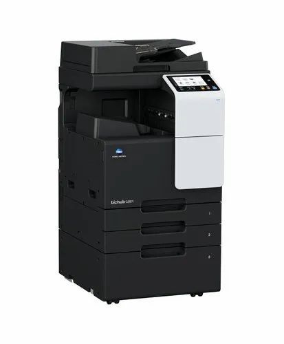 Multifunctional  BIZHUB C257i cu capac documente  OC-513 , toner  negru si color C/M/Y + masa dk 518X_2