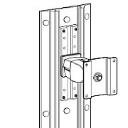 MOUNT. KIT SERIE100/200/300/400/IN ALU PROFILE WALLMOUNT TRACK_2