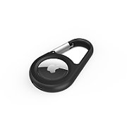 SECURE HOLDER W/ CARABINER/F/ APPLE AIRTAG BLACK_2