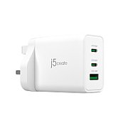 65W GAN USB-C 3-PORT CHARGER/UK WHITE_1