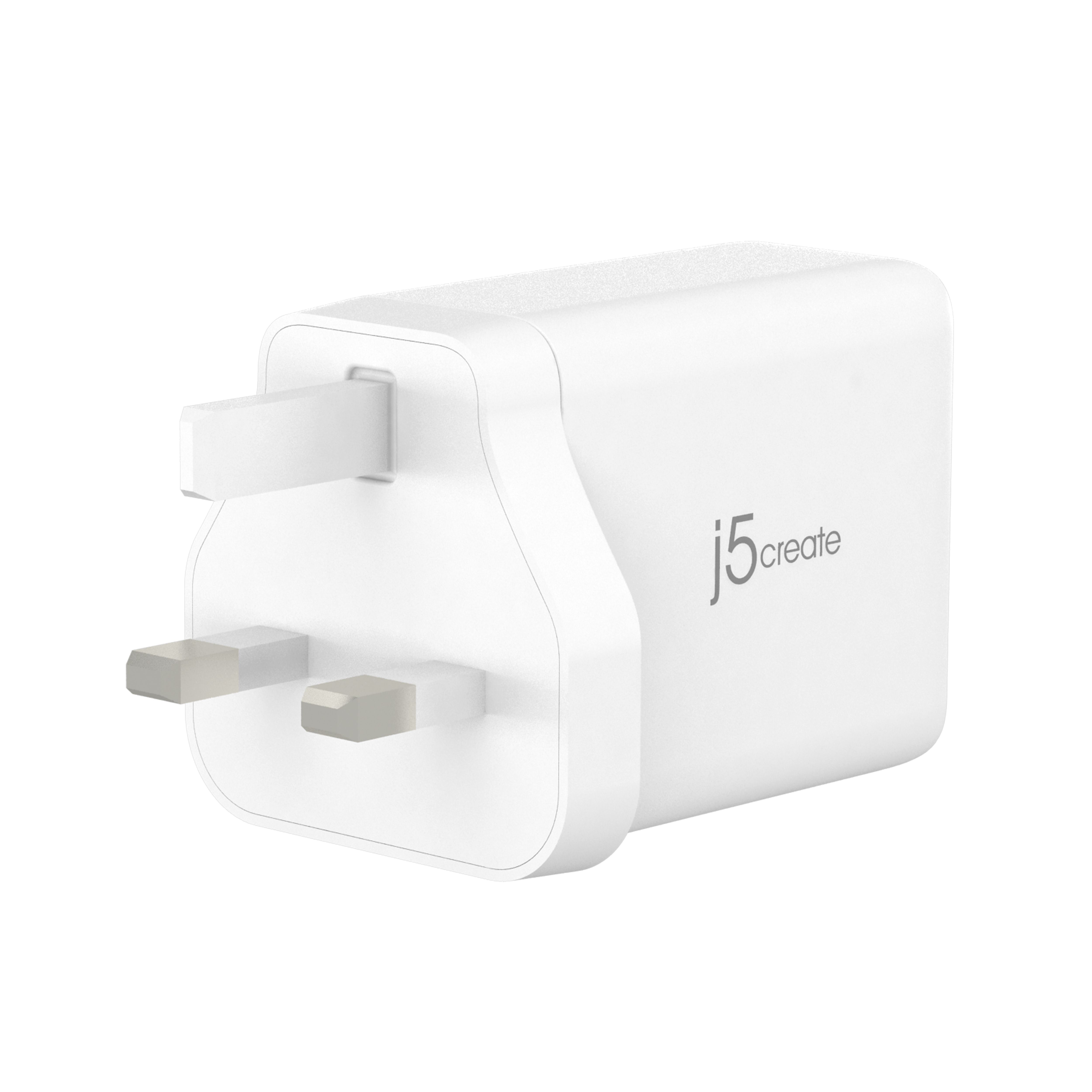 65W GAN USB-C 3-PORT CHARGER/UK WHITE_3