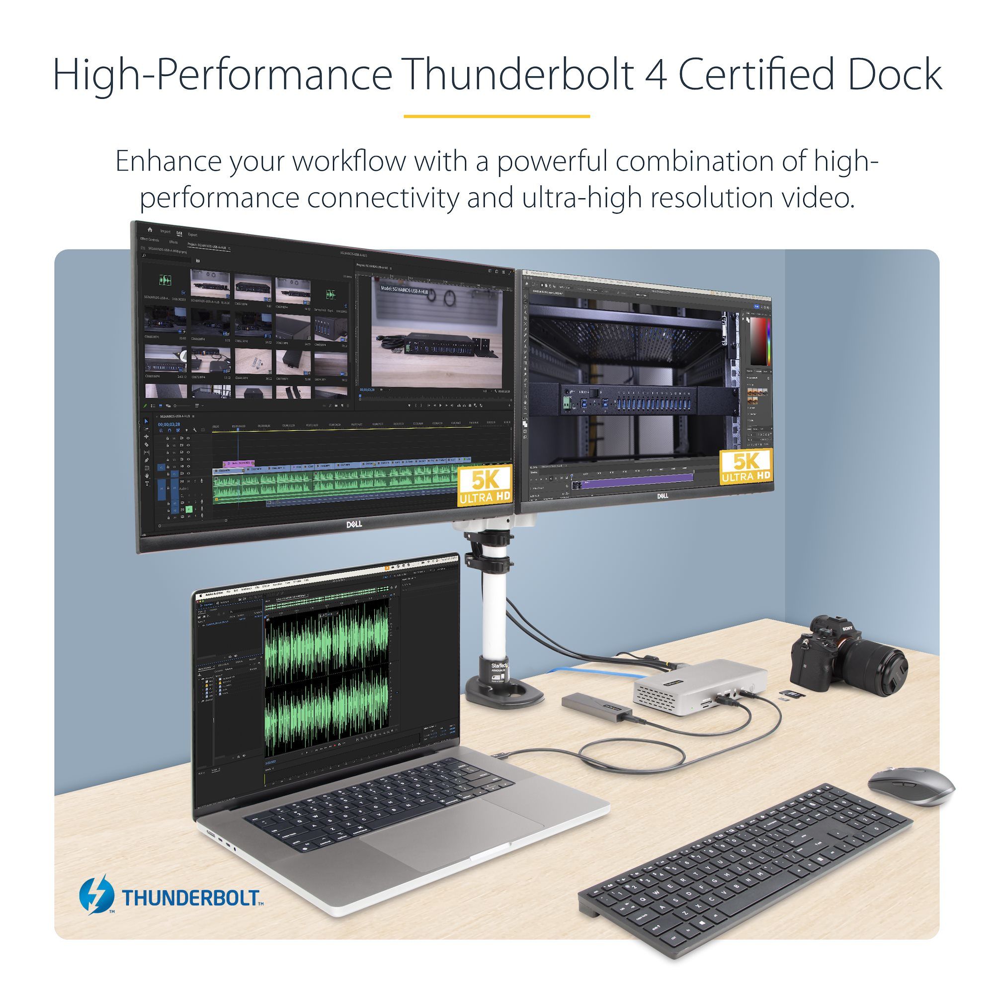 THUNDERBOLT 4 DOCK 2X HDMI/DP/2X HDMI 2X DISPLAYPORT - 98W PD_2