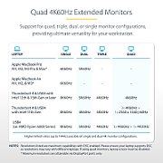 THUNDERBOLT 4 DOCK 2X HDMI/DP/2X HDMI 2X DISPLAYPORT - 98W PD_4