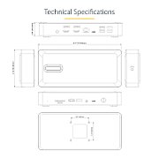 THUNDERBOLT 4 DOCK 2X HDMI/DP/2X HDMI 2X DISPLAYPORT - 98W PD_8