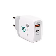 ALIMENTATOR retea SPACER Quick Charge 35W, USB Type-C PD (max 35W) + USB Quick Charge, 