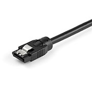 0.6 M ROUND SATA CABLE/SATA CORD - LATCHING CONNECTORS_2