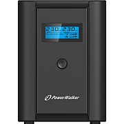 POWERWALK VI 1200 SHL FR UPS Power Walker Line-Interactive 1200VA 2x 230V PL,2x IEC C13,RJ11/RJ45,USB,LCD_2