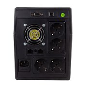 DIGITUS DN-170066 DIGITUS UPS Line-Ineractive LED 1500VA/900W 2x12V/9Ah AVR 4xSCH. USB RS232 RJ45