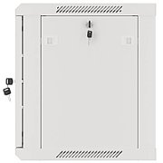 LANBERG Wall mount cabinet 19inch 9U 600x450 steel doors grey flat pack_2