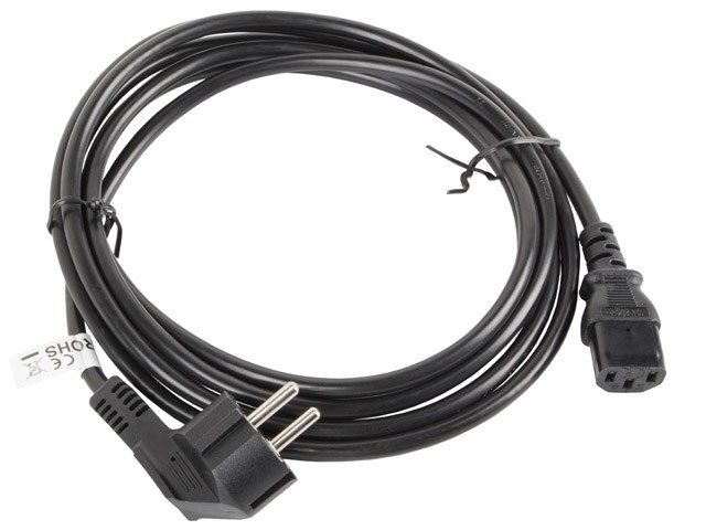 LANBERG CA-C13C-11CC-0030-BK Lanberg power computer cable VDE CEE 7/7-> C13 3m_3