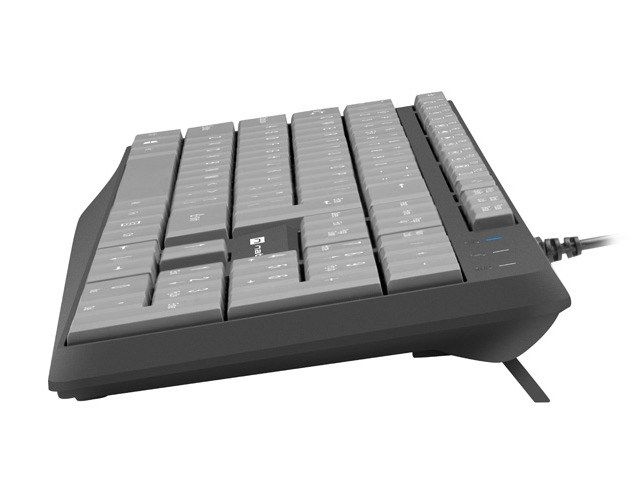 NATEC NKL-1507 Natec Keyboard NAUTILUS SLIM Black/Grey, USB, US Layout_4