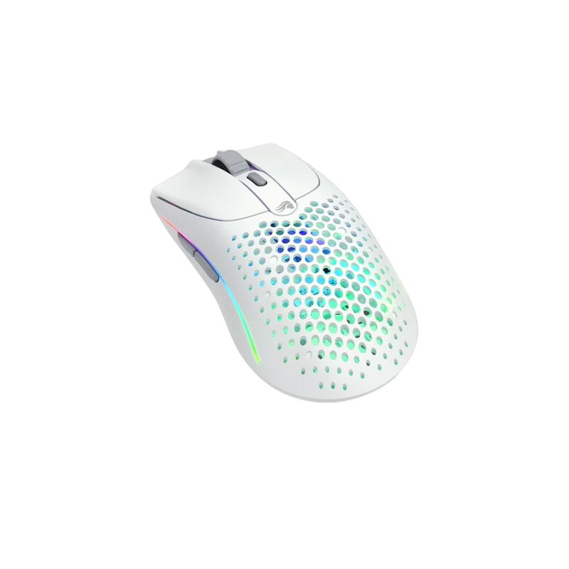 Model O 2 Wireless, 26000 DPI, RGB, Ultralight 68g, Hybrid 2.4GHz, Bluetooth, 6 butoane, Alb_2