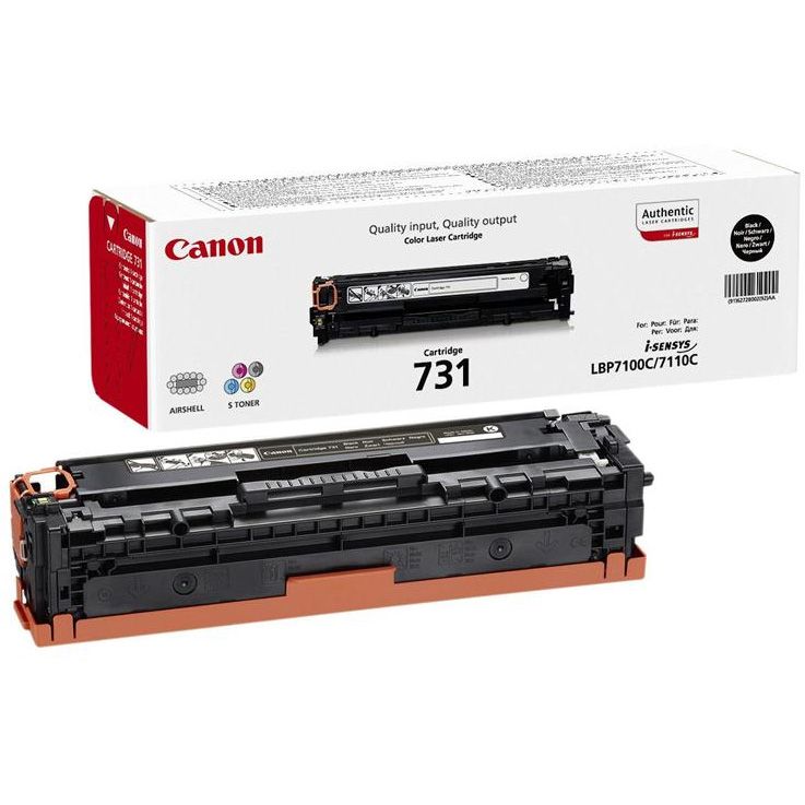 Cartus toner Canon 6272B002AA ,Negru ,1400 pagini ,Original (CRG731B)