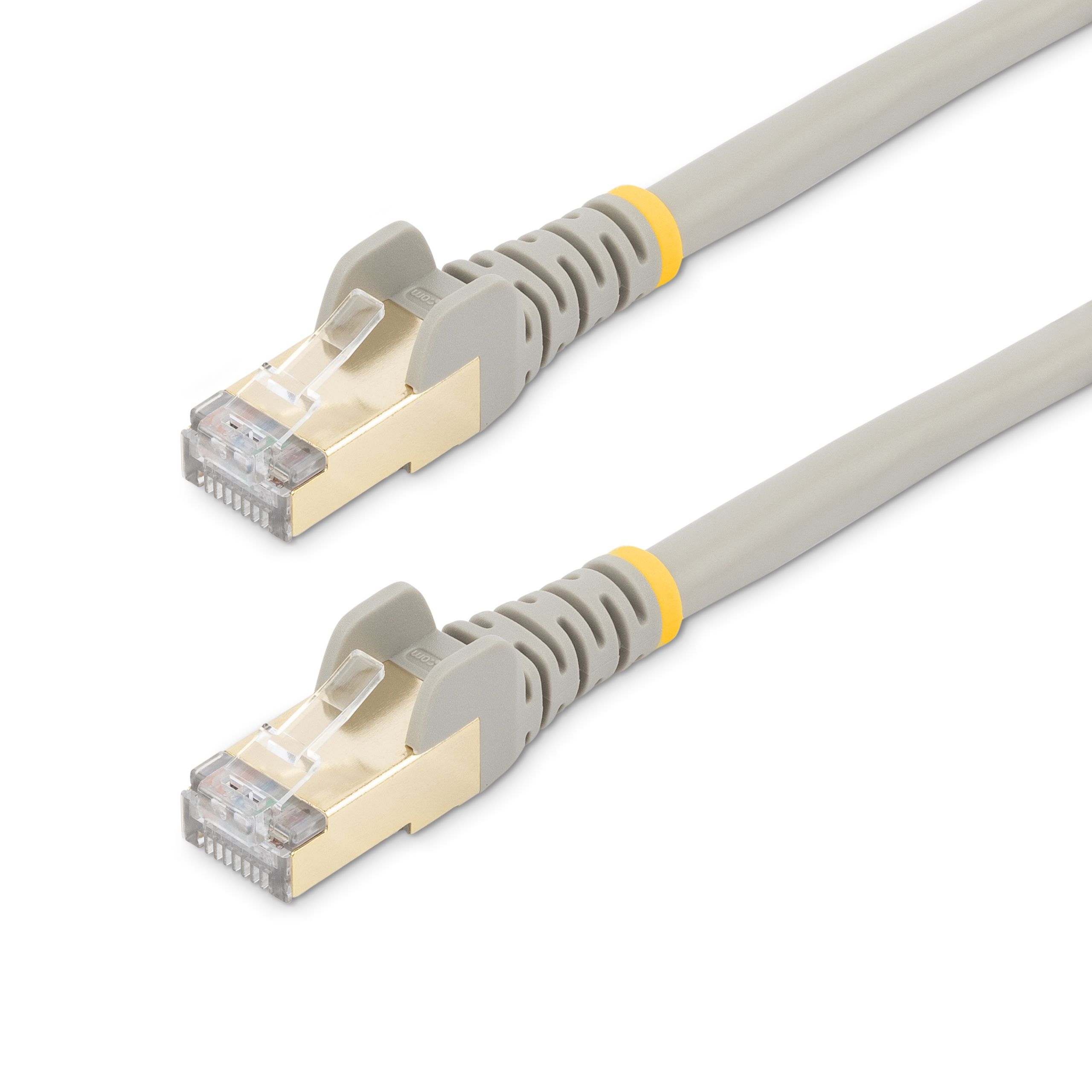 10M CAT6A ETHERNET CABLE GREY/GREY - SHIELDED COPPER WIRE_4