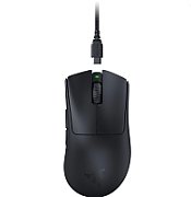 Mouse Razer DeathAdder V3 HyperSpeed EU, rezolutie 26000 DPI, senzor Focus X Optical, 8 butoane programabile, durata de viata baterie pana la 100 de ore in 1000 Hz si pana la 20 de ore in 8000 Hz, negru_1