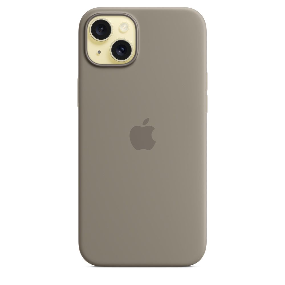 IPHONE 15 PLUS SILICONE CASE/WITH MAGSAFE - CLAY_3