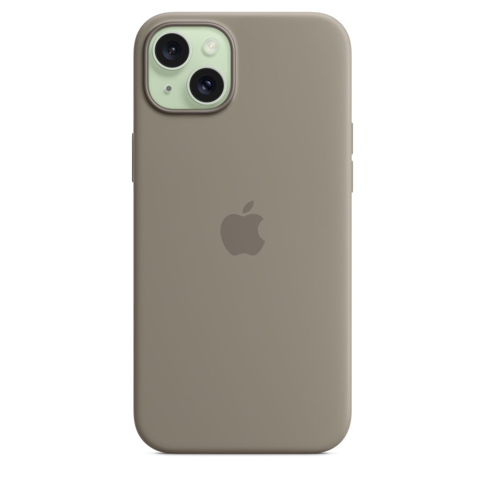 IPHONE 15 PLUS SILICONE CASE/WITH MAGSAFE - CLAY_4