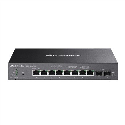 OMADA 8-PORT 2.5G SMART SWITCH/8X 2.5GBASE-T POE+ 2X 10GE SFP+_2