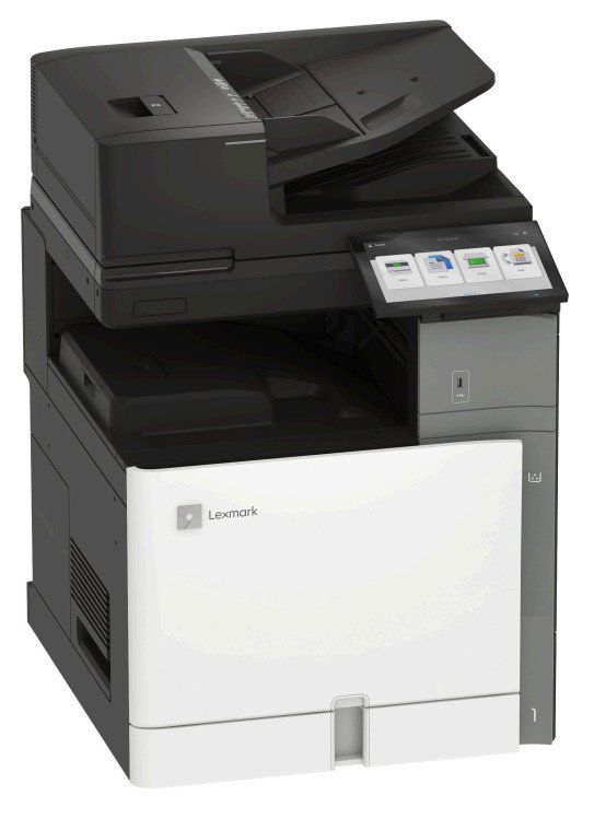 Imprimanta multifunctionala color Lexmark XC9645, A3, duplex, ADF, USB 2.0, Wi-Fi, 45 ppm negru, 45 ppm color